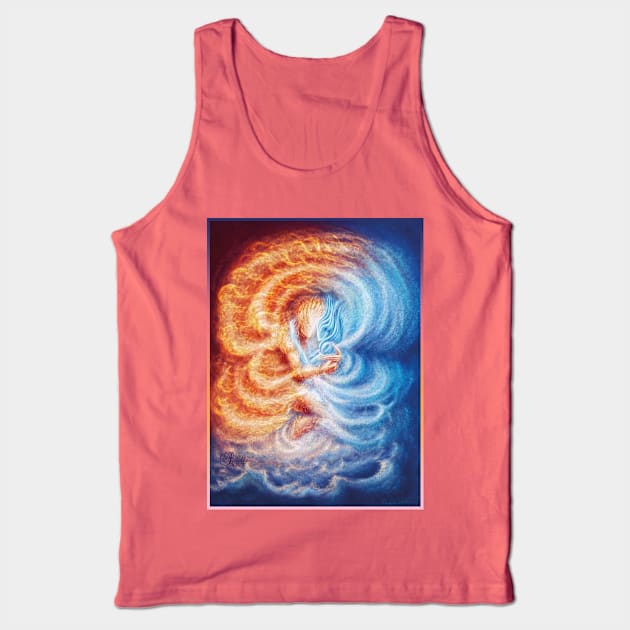 Fire and Ice Tank Top by Sirielle